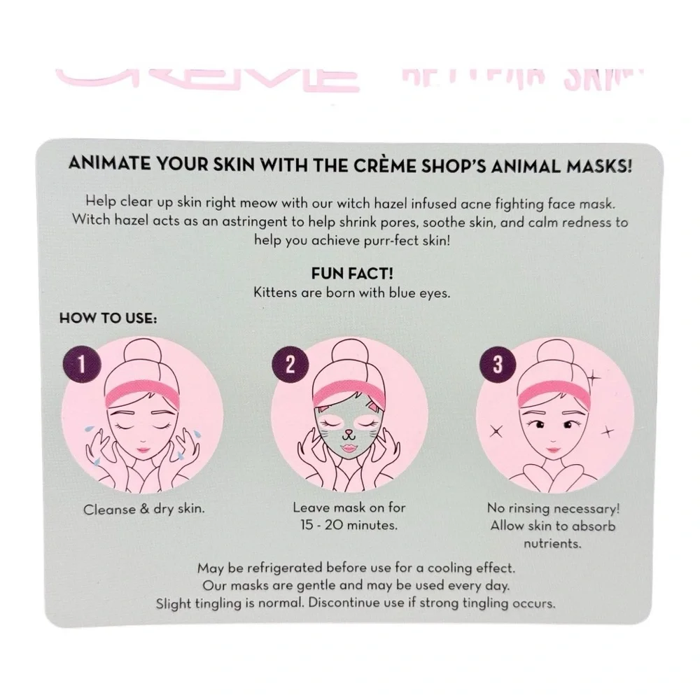 NIB The Crème Shop 